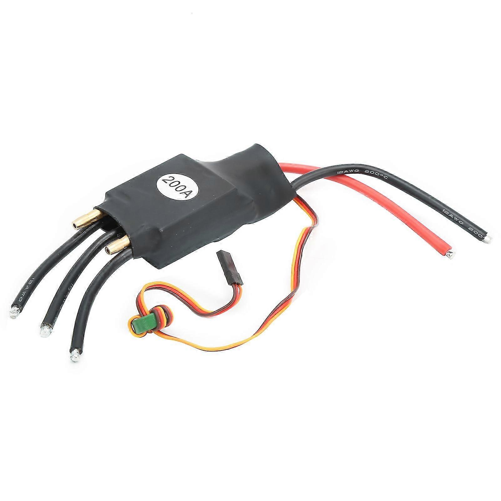 Brushless Water Cooling Electric Speed Controller ESC 200A for RC Boat Model