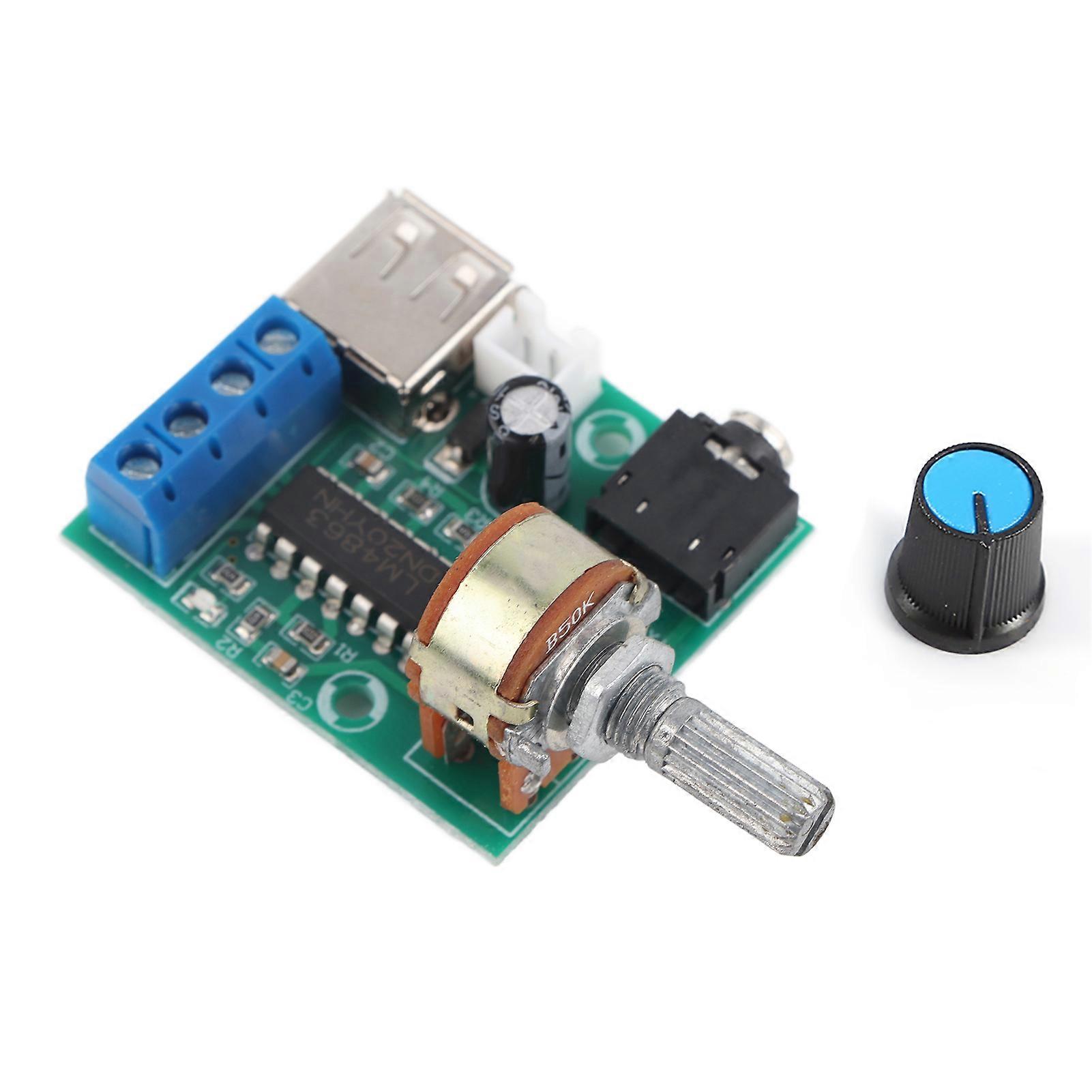 PM2038 USB Amplifier Board o Power Supply Amplifier Module 5W