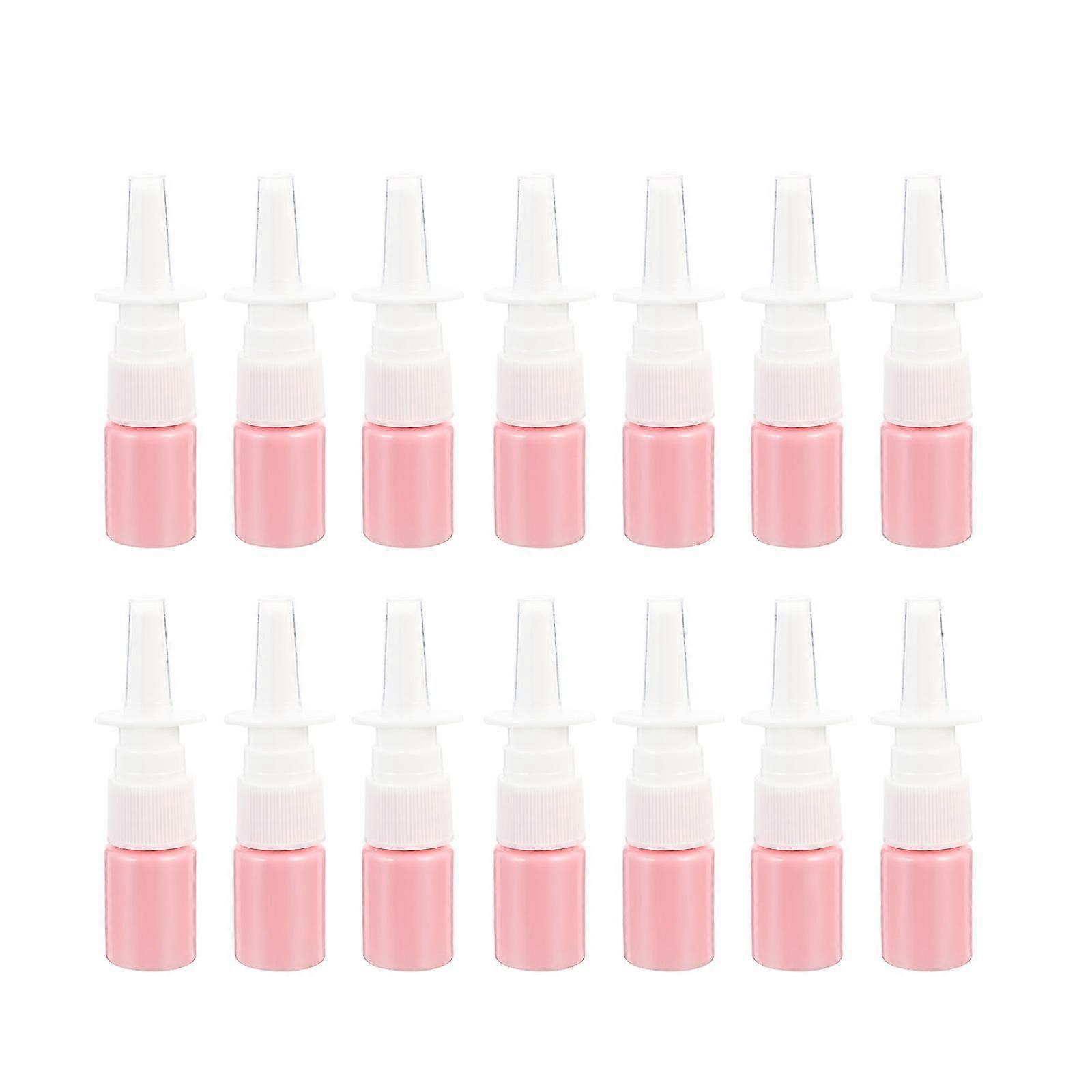 1 setti 50kpl 5ml lemmikkisuihkepullot nenäsumute tyhjät pullot matkapullot