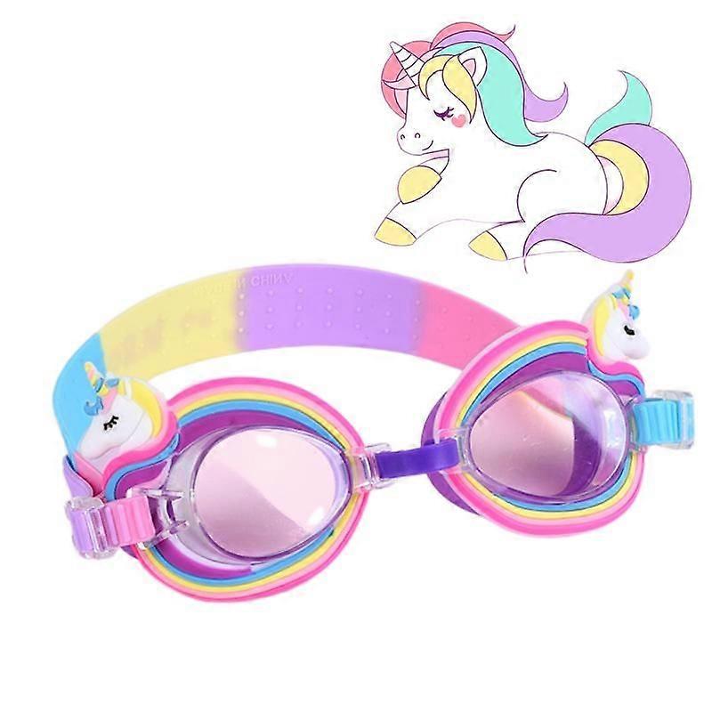 Kids Swim Goggles Anti Fog Swimming Goggles Clear Vision Youth Swim Glasses Swim Eyewear for Girls Boys-YJ7701