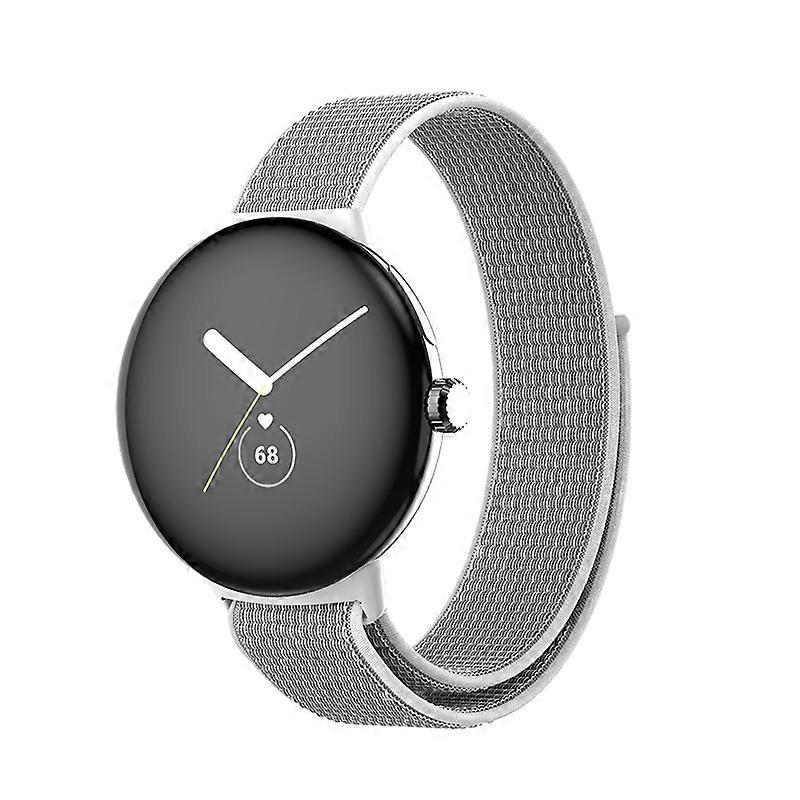 For Google Pixel Watch Nylon Woven Watch Band