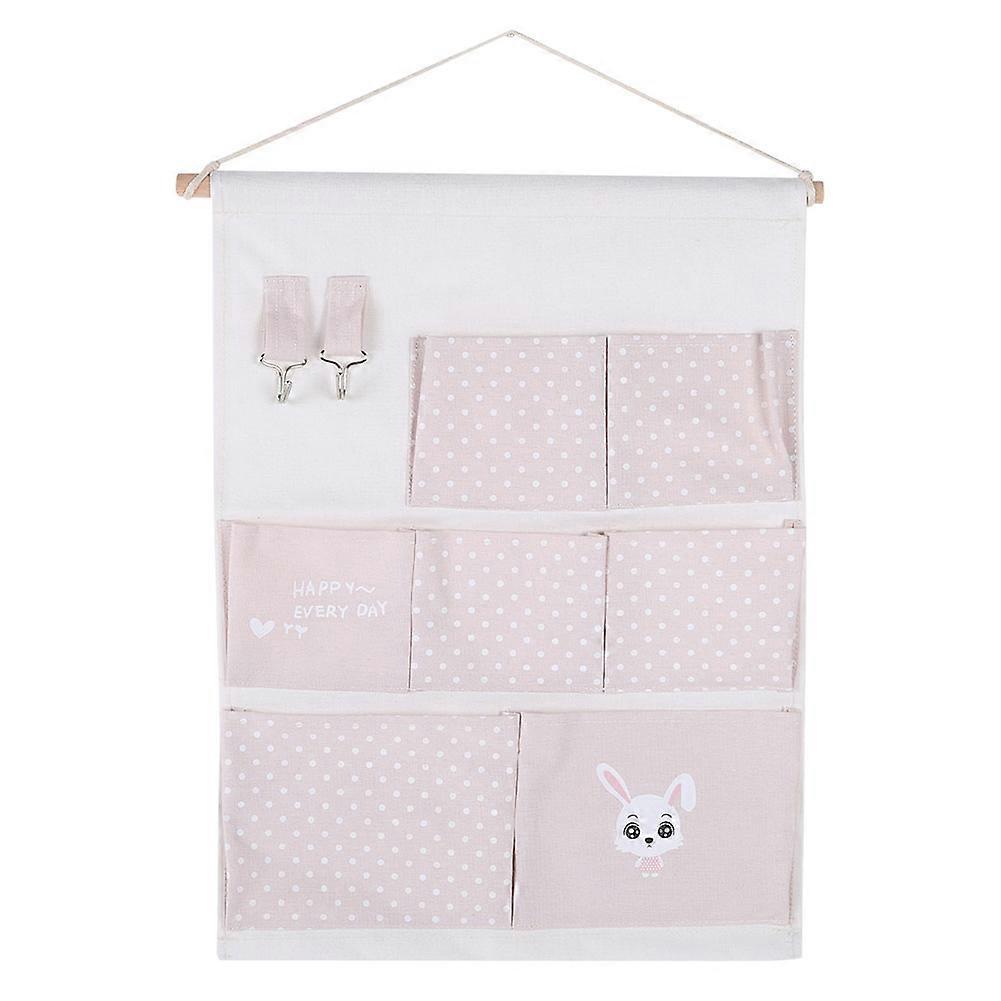 Multi-layer door cloth bag wall mounted storage bag bathroom wardrobe hanging bag