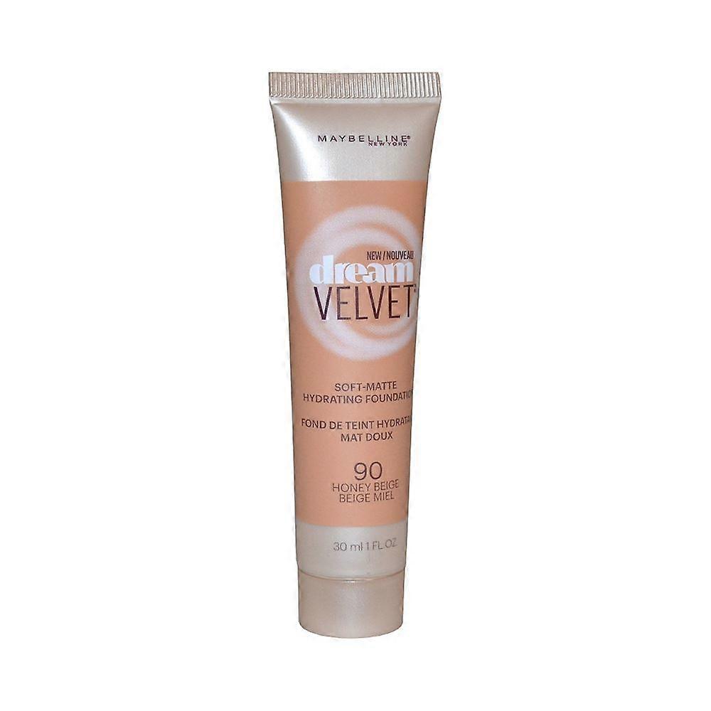 メイベリン ニューヨークの夢ベルベット ソフト マット基礎 30 ml - 90 ハニー ベージュ