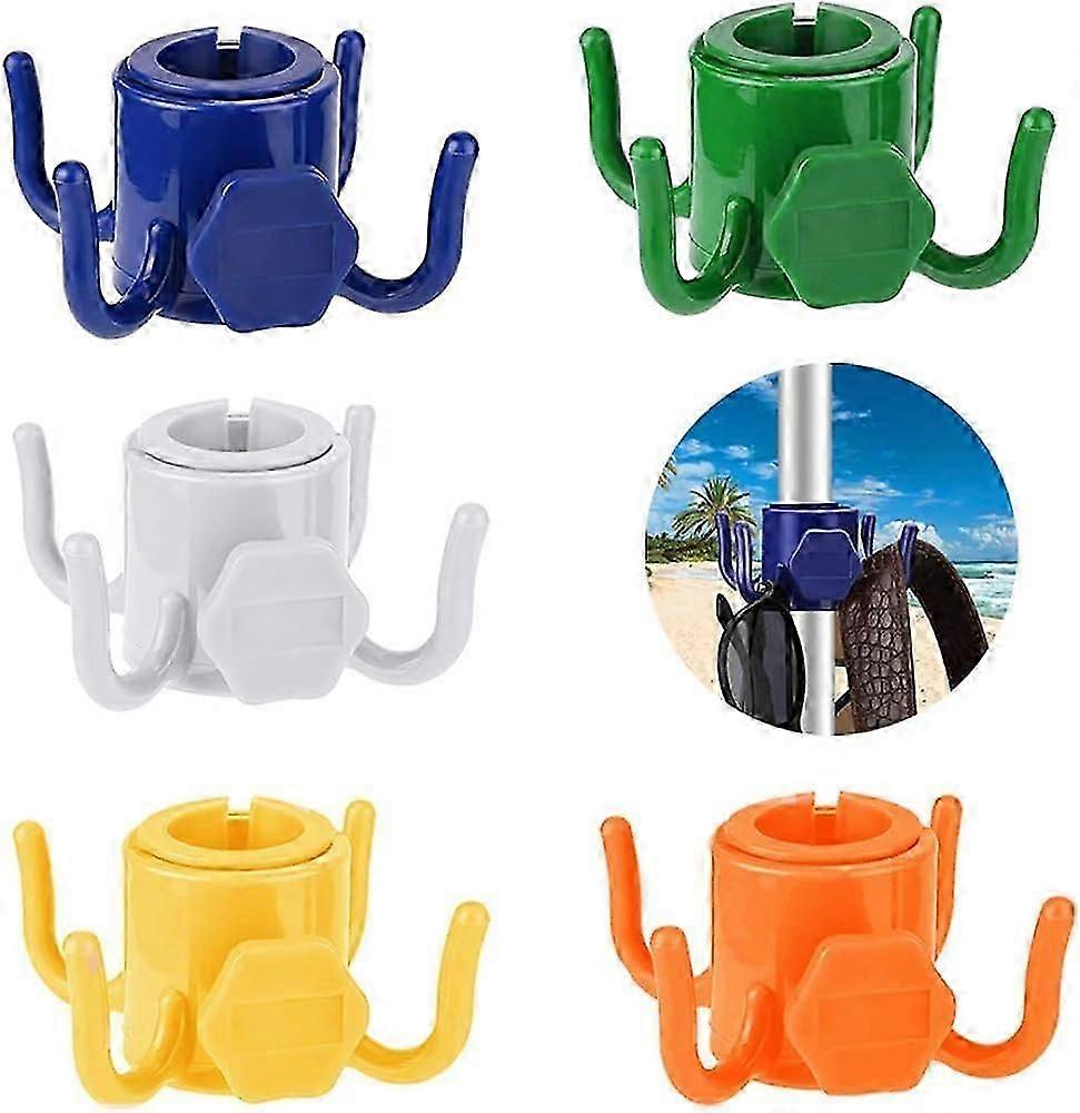 5pcs beach umbrella hookcourtyard garden