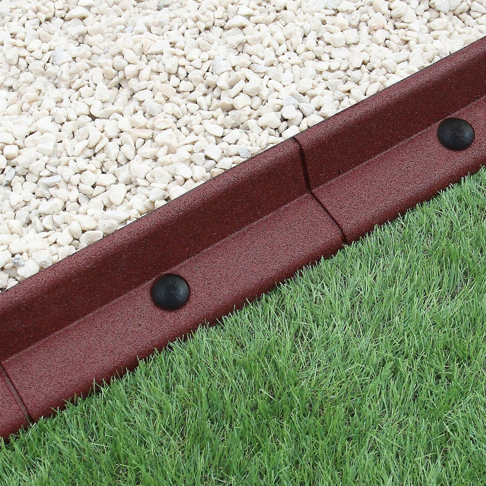 Flexible Lawn Edging Garden Border Grass Pathways Path Edge Vegetable Plot Flowerbed Raised Borders