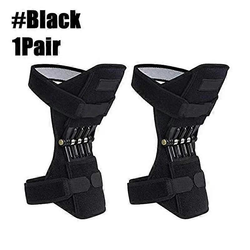 Powerful Knee Braces Joint Support, Knee Stabilizer Pads - Rebound Spring Force Knee Protection Booster for Men Training