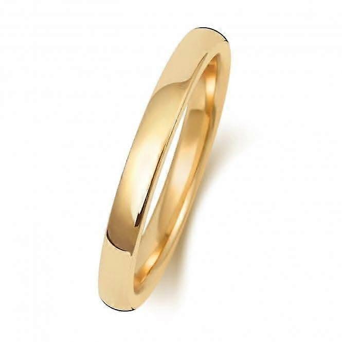 Wedding Band 9K Soft Court 2mm-1.7 Wedding Ring W131H