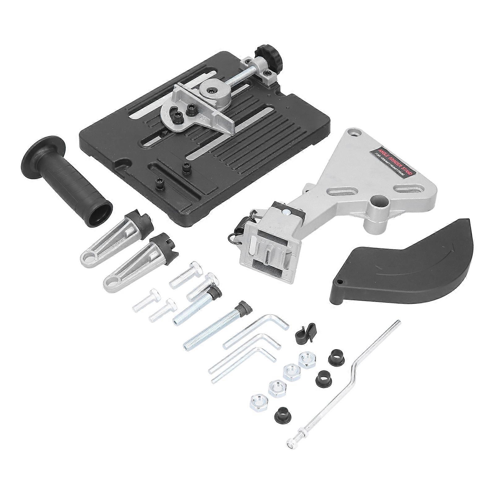 Angle Grinder Stand Aluminum Iron Extended Handle Practical Sliding Cutting Machine Bracket