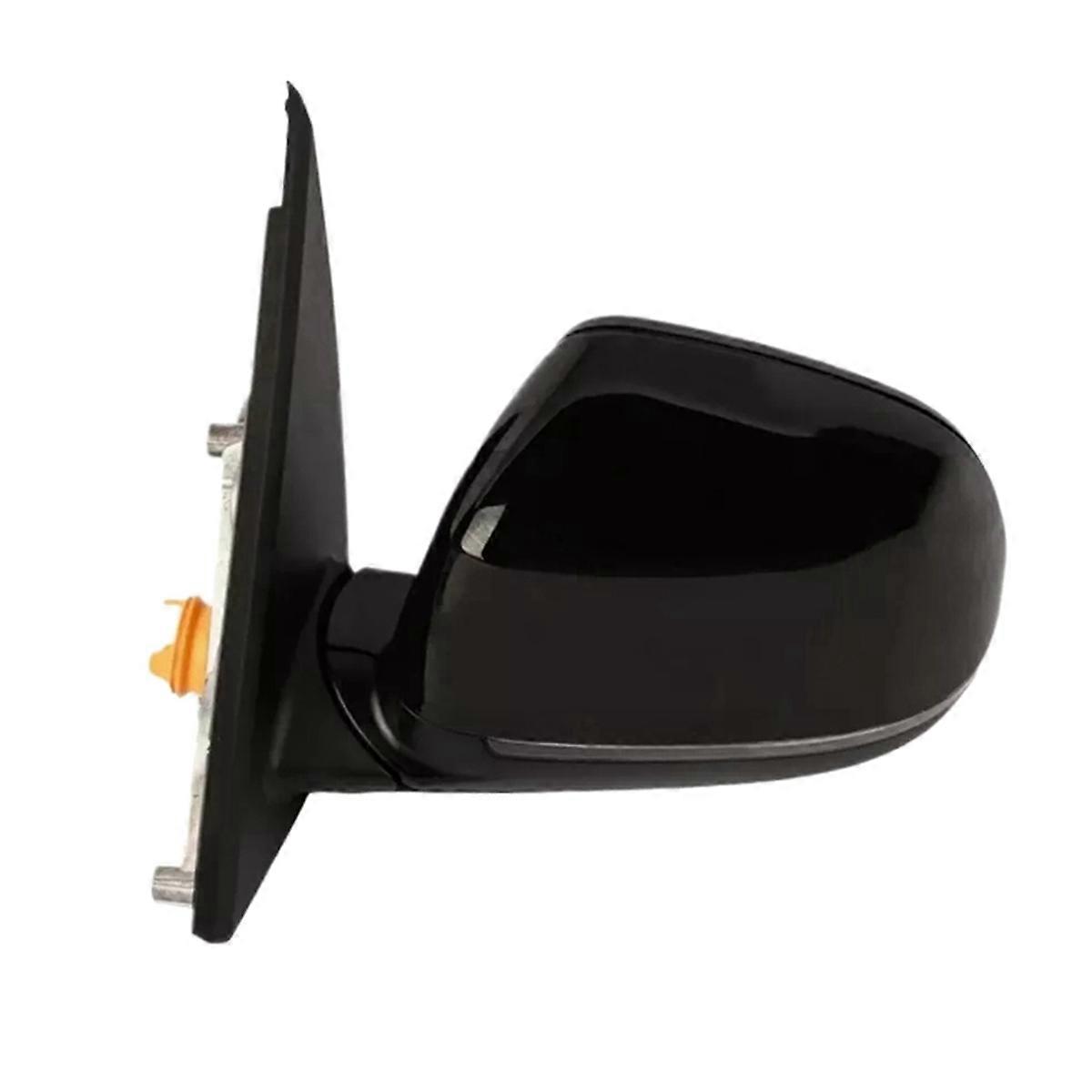 BLACK Car Left Side MIRROR WITH POWER FOLD FIT FOR 