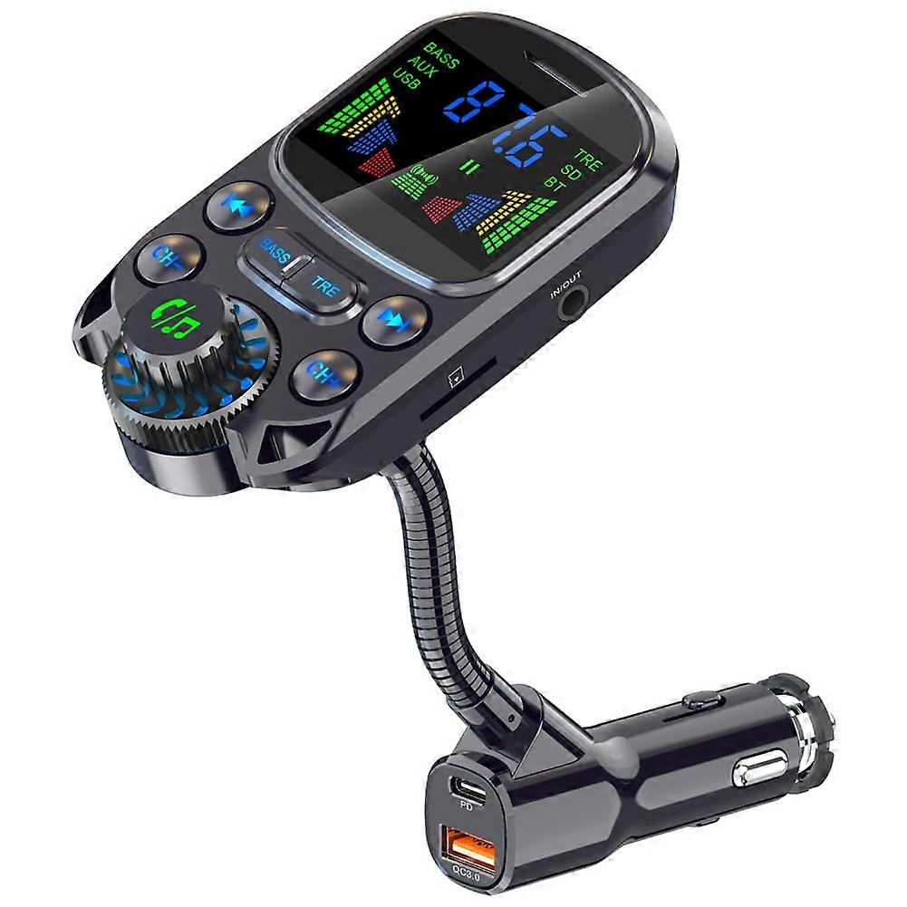 Bluetooth FM Transmitter for Car Wireless Hands
