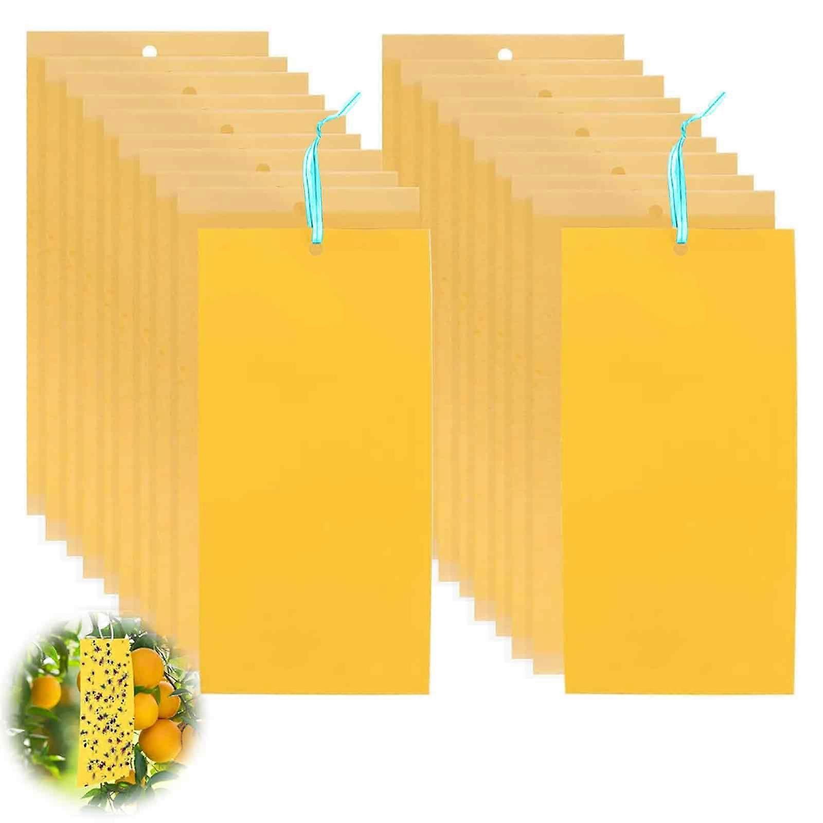 20 yellow coated sticky insect boards-20*15