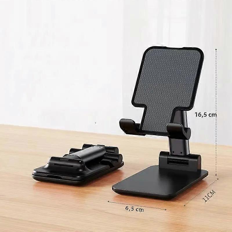 Foldable Mobile Phone and Tablet Stand, Table Mounted, Adjustable, Flexible, Desktop Holder for All Mobile Phones and Tablets