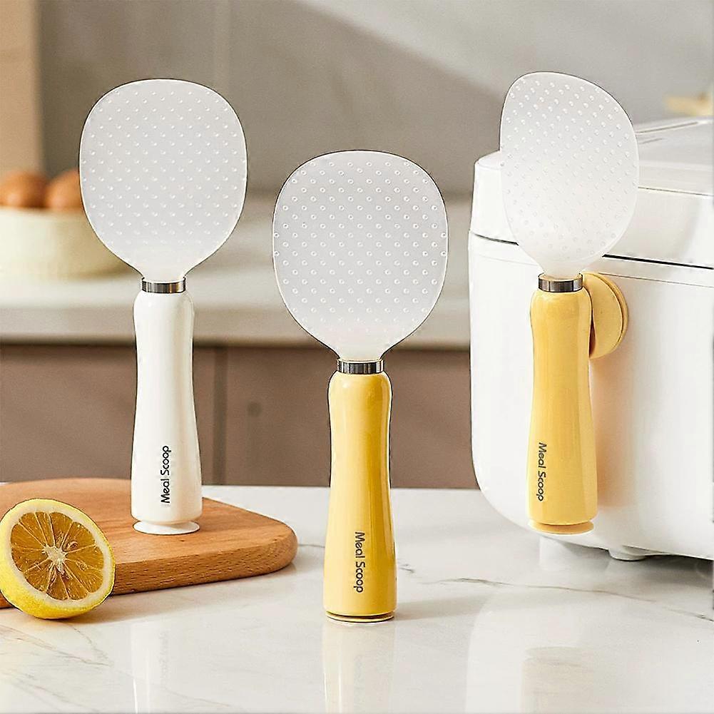 Kitchen NonStick Standing Rice Spoon Magnetic Absorption Dining Cooking Tools