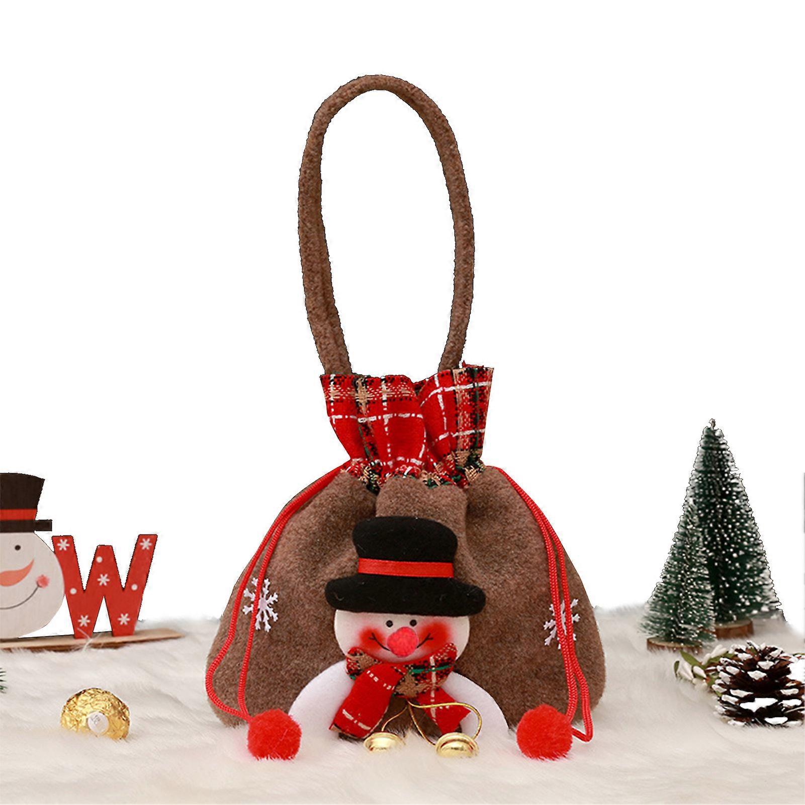 Cartoon Storage Christmas Bag Large Capacity Candy Bag Performance Props