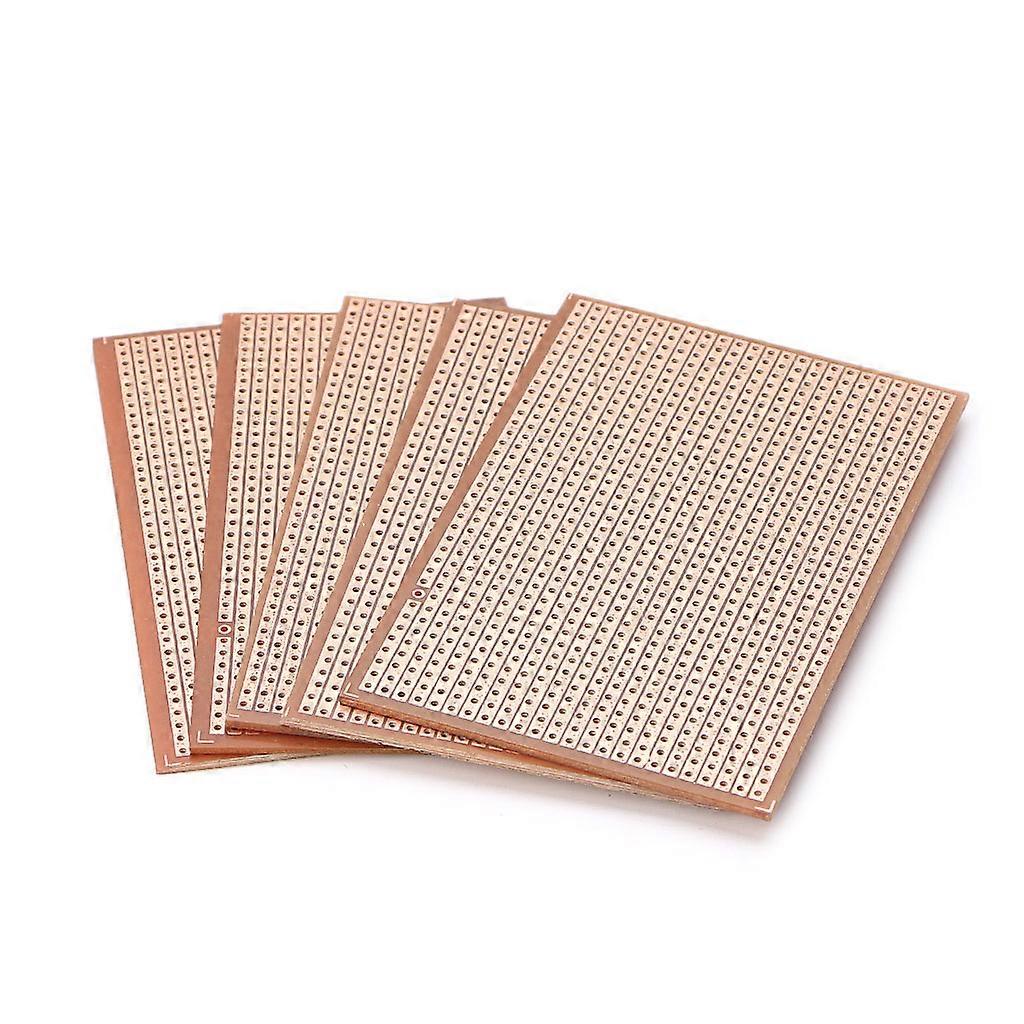 5pcs Universal Bakelite Circuit Board DIY Prototype PCB Prototyping Track Plate  2