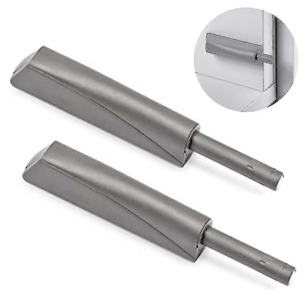 Magnetic Push Latches For Cabinet, 2 Pack Recessed Cabinet Push Open