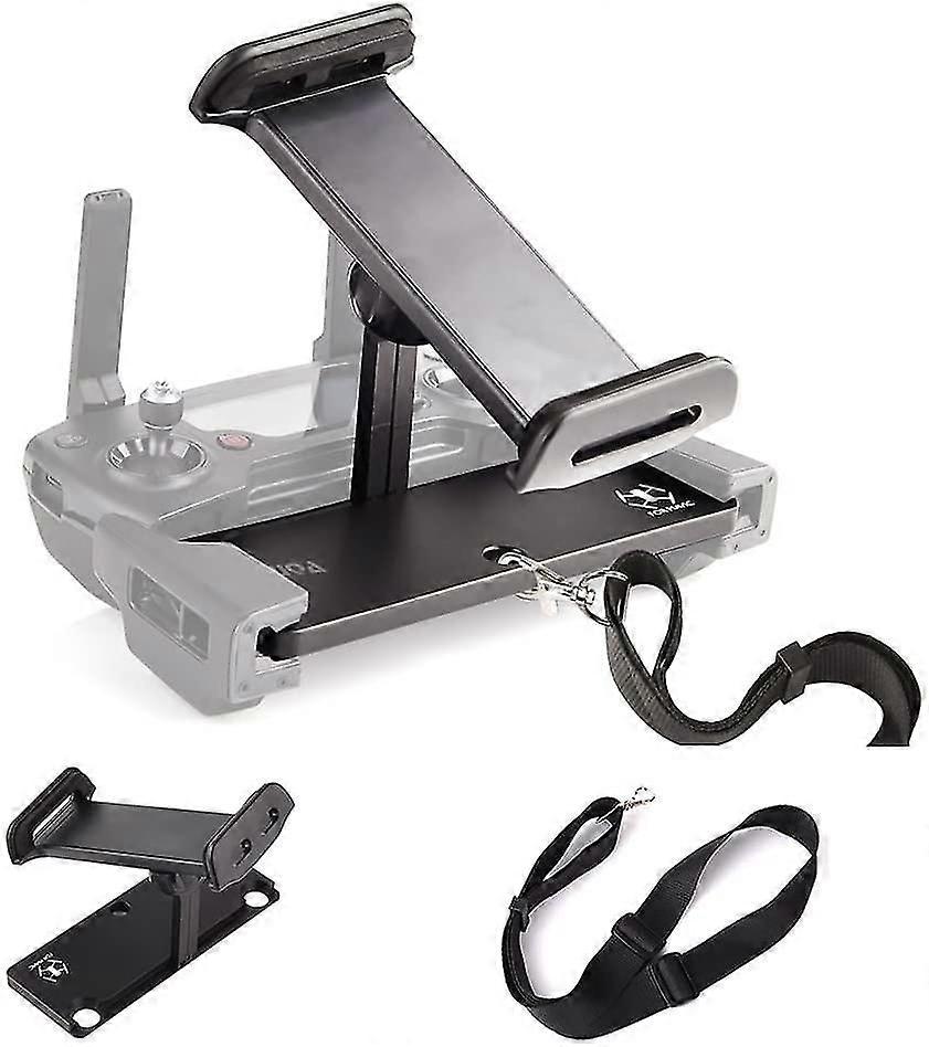 הארכת מחזיק טאבלט מתקפל מסגסוגת אלומיניום עם שרוך עבור Mavic Pro / mavic 2 / Mavic Air / dji Spark שלט רחוק