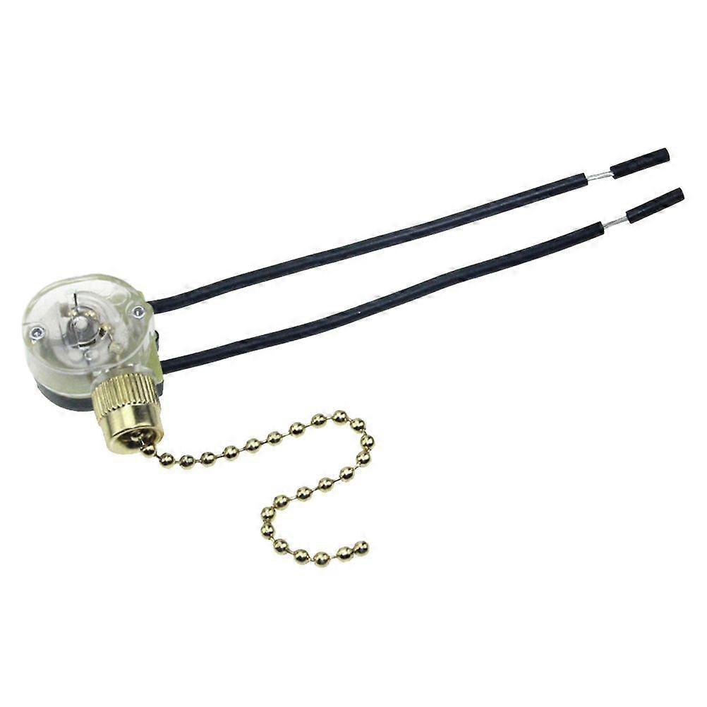 Fan Zipper Translucent Pull-chain Two Stop Cable On-off Creative Two Lines