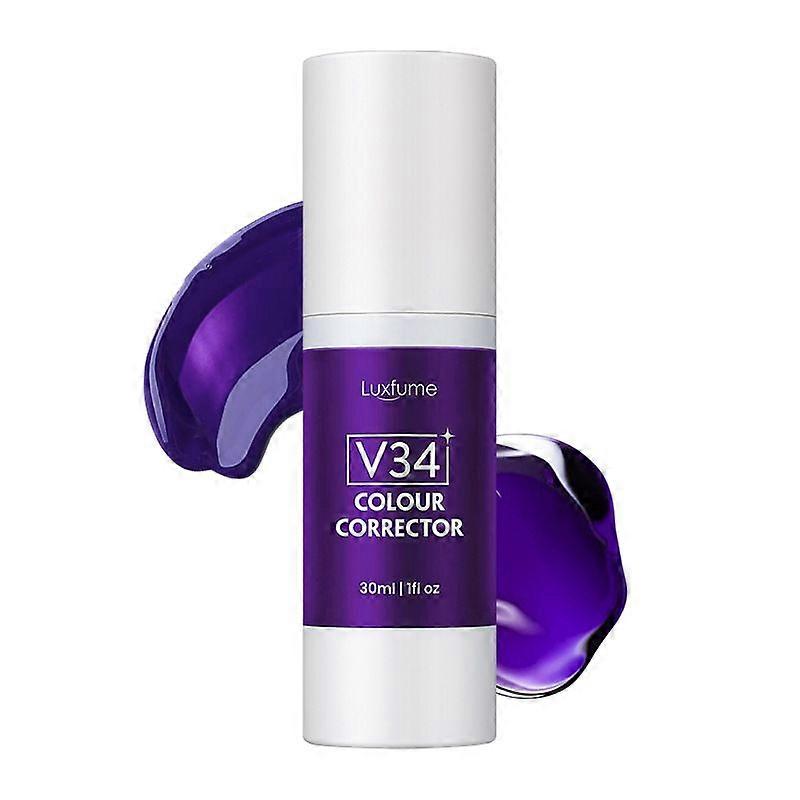 Purple Toothpaste for Teeth Whitening Teeth Refresher Purple Color Corrector Booster Toothpaste 3D Teeth Whitening Kit for Tooth Stain Removal Enhance