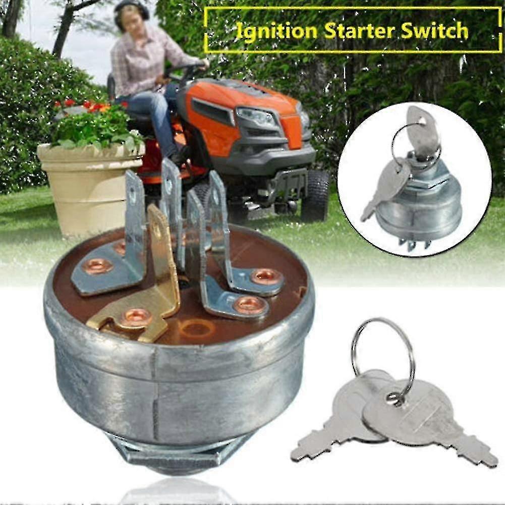 Lawn Mower Tractor Ignition Start Switch, 5 Pin Tool Ignition Start...