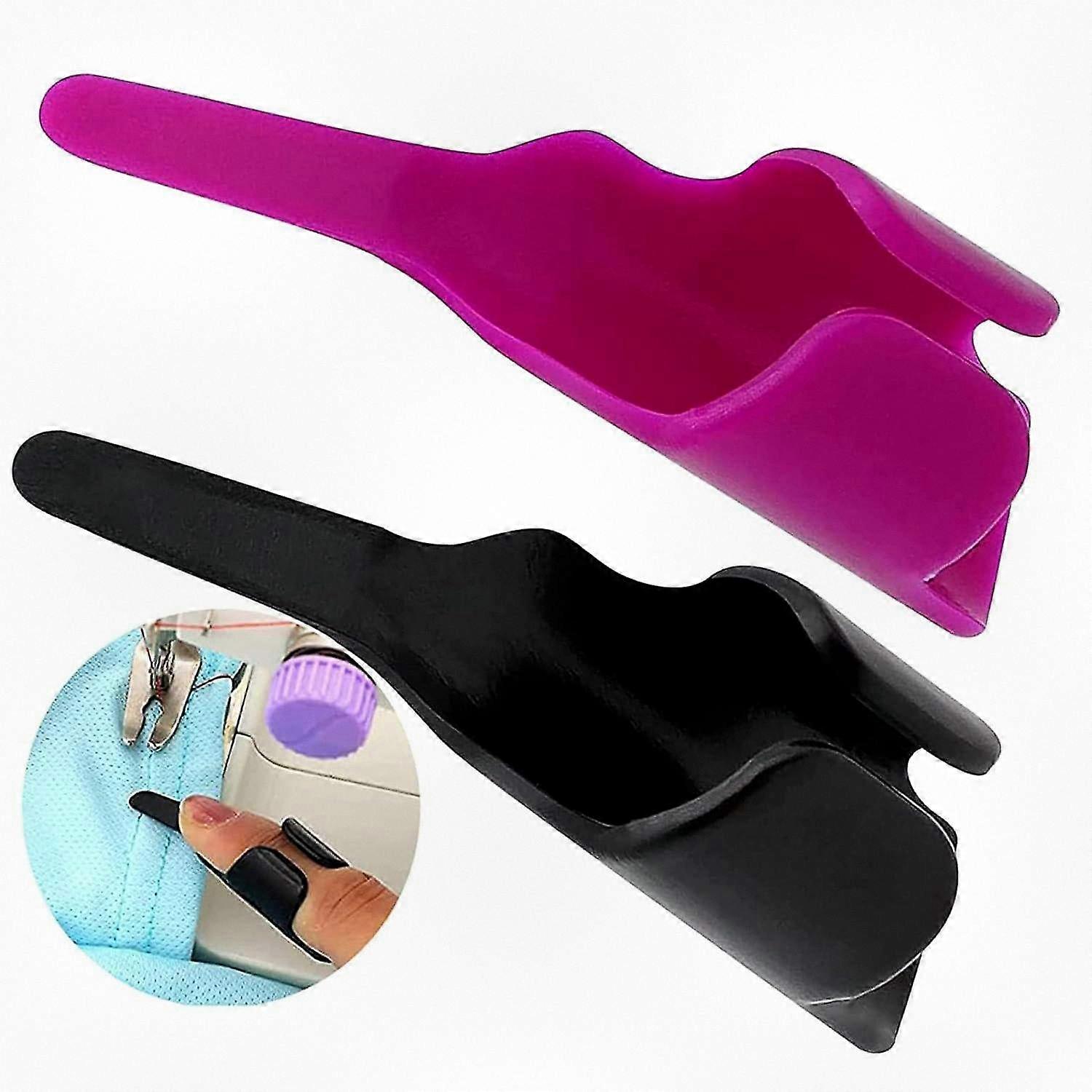 Finger Protector for Sewing - Thimble Pusher Tool