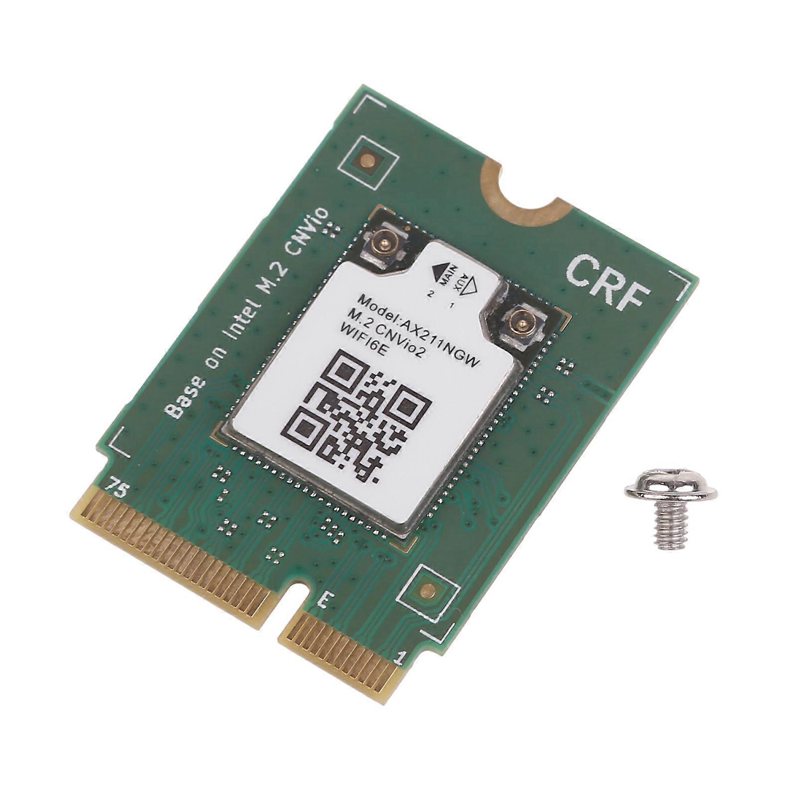 Next Generation AX211NGW WiFi 6E Card Adapter Wifi Card Support NGFF (M.2) 2230 Slot Unleash Fast Internet für Windows10