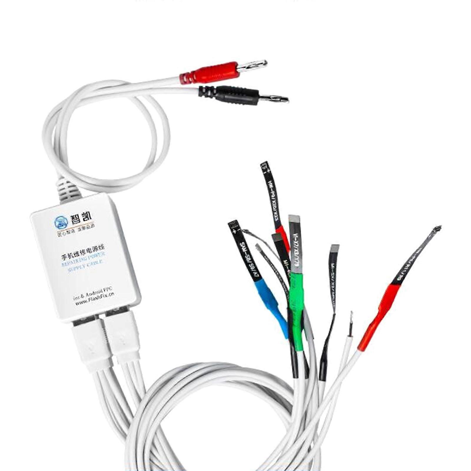 DC Power Supply Phone Current Test Cable DC Power Control Test Cable Line for IOS Android Phone