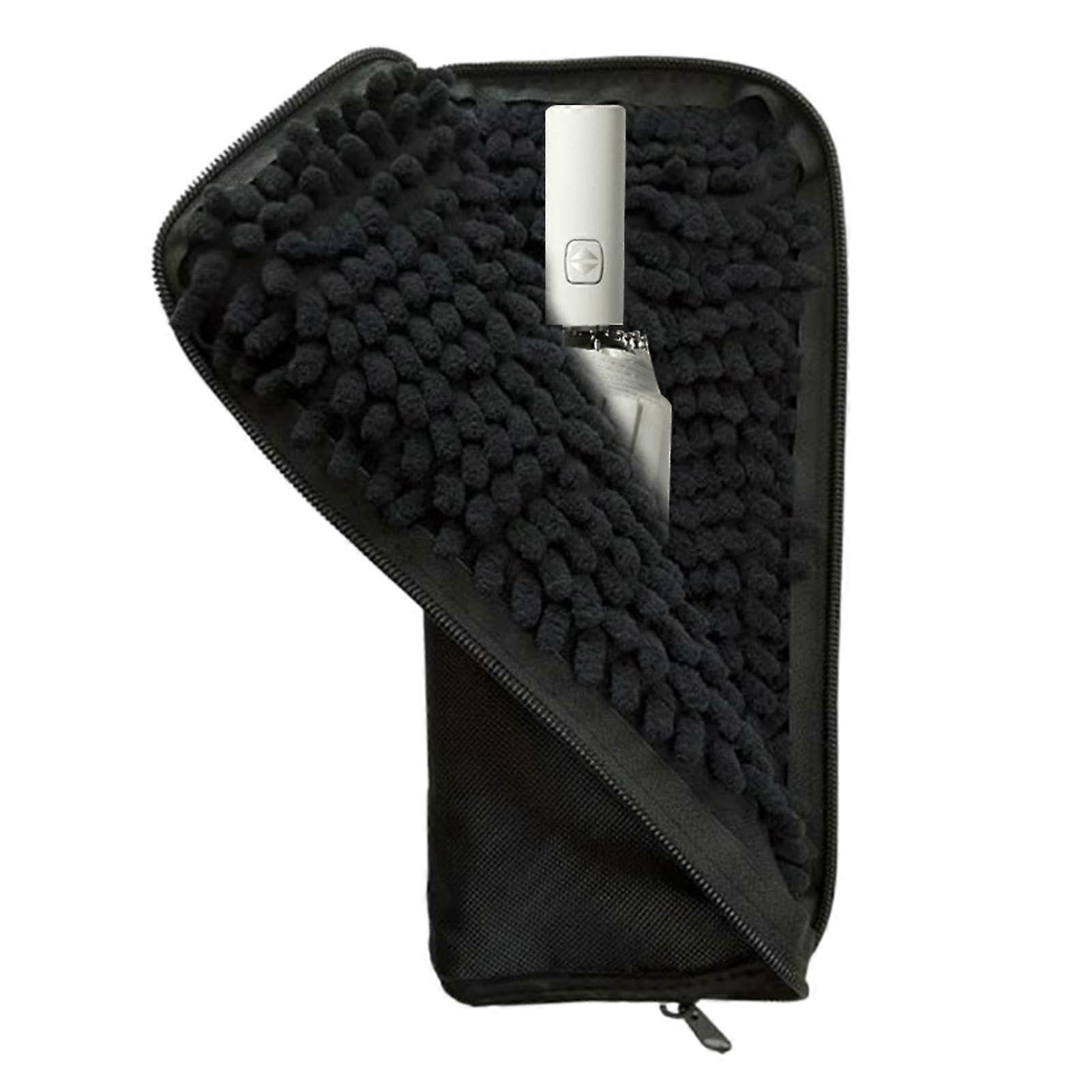 umbrella bag – Oxford fabric, portable storage for wet umbrellas, foldable, Black