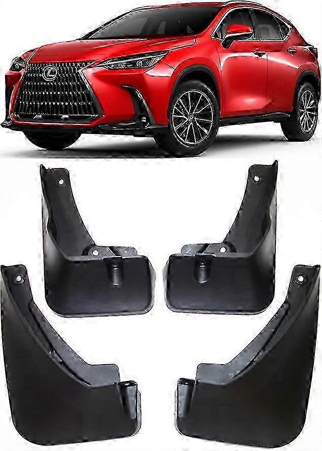 Genuine Splash Guards Mud Flaps for 2022-2024 Lexus NX NX200 NX250 NX350 NX400h - Perfect Fit & Protection