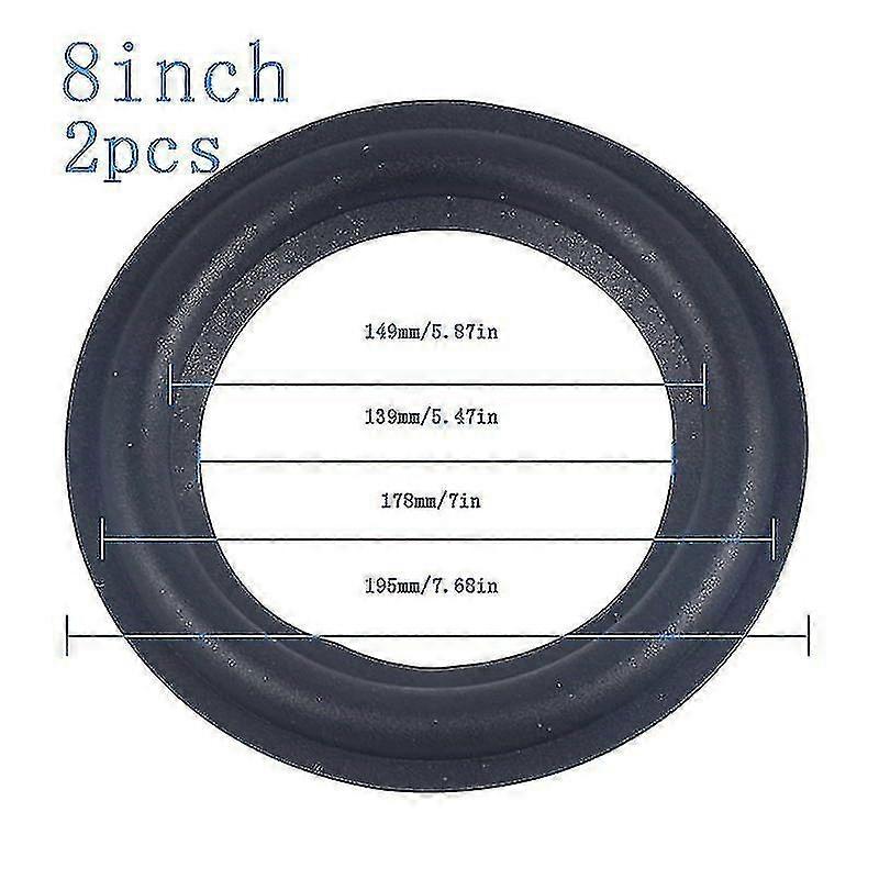 High Elasticity Foam Speaker Surround & Woofer Edge Replacement 4/5/6.5/8/10/12 Inch