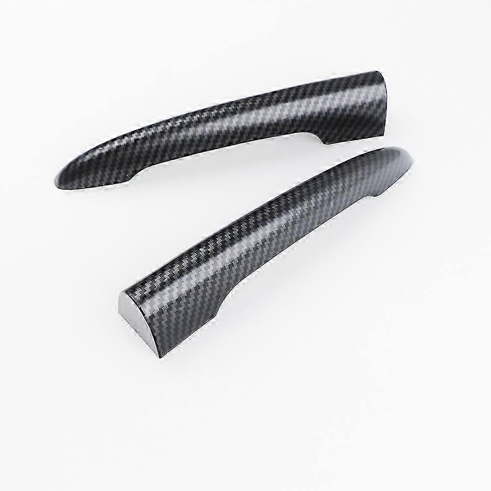 יוניון ג'ק MINI JCW F54 R55 מדבקות ידית תא מטען קלאבמן - 2 יחידות אפור כהה