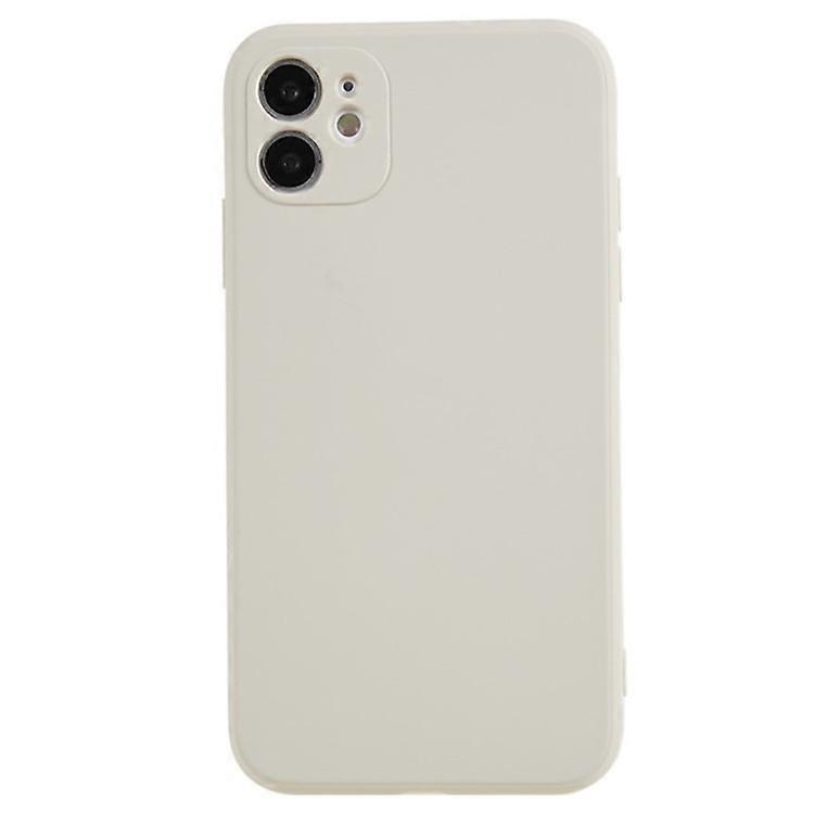 Compatible For iPhone 11 Soft TPU Rubberized Cover Fiber Lining Cushion Anti-Scratch Phone Case