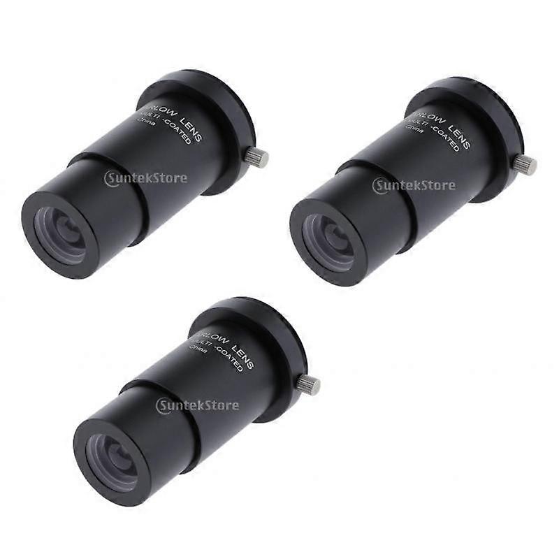 3ピース5X天文写真レンズ、アダプター.25インチ望遠鏡インターフェース
