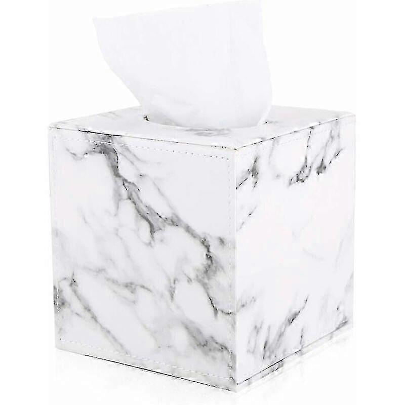 Marble Square Tissue Box