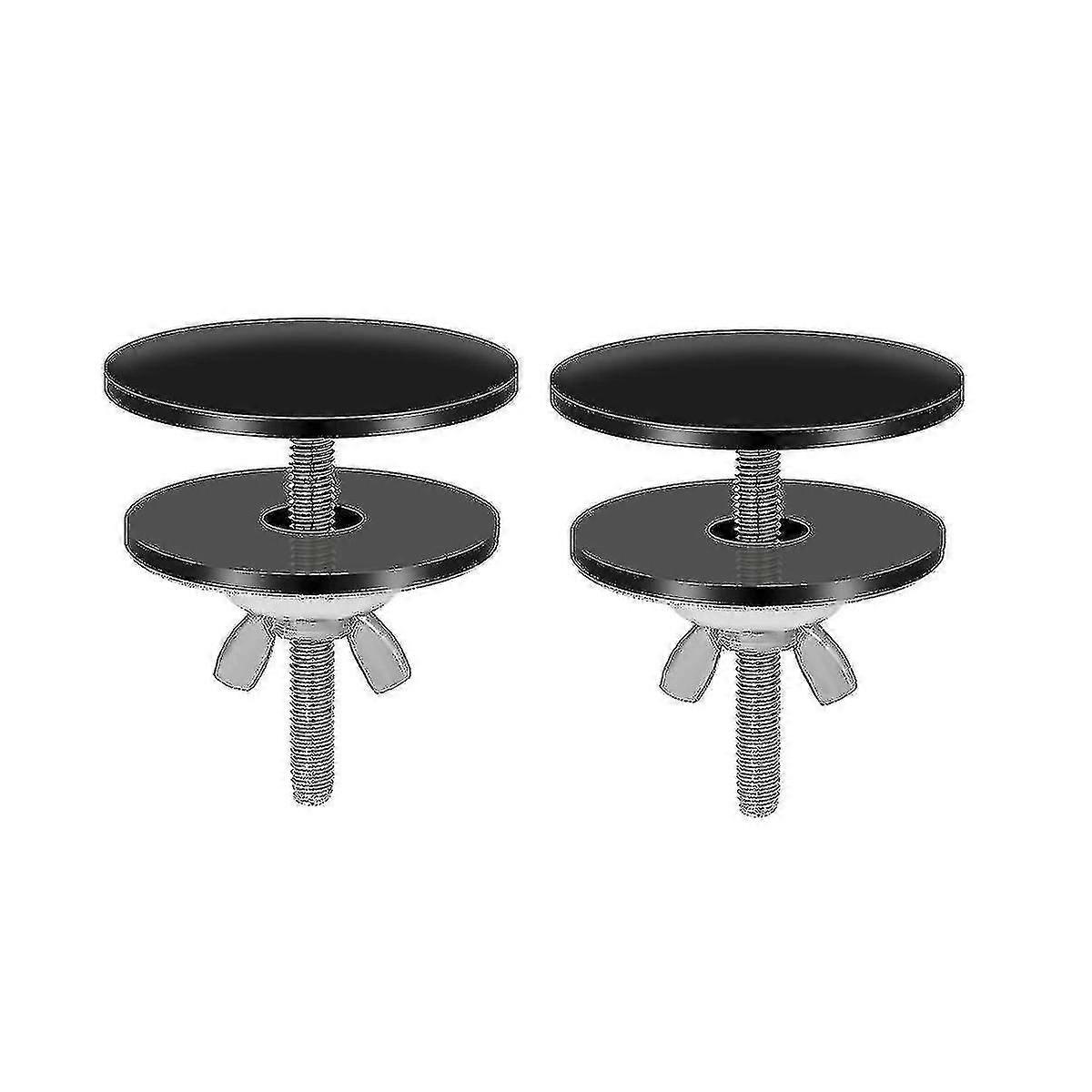 2er-Pack 2-Zoll-Edelstahl-Spülloch-Abdeckplatte für Wasserhahn und Wasserhahn