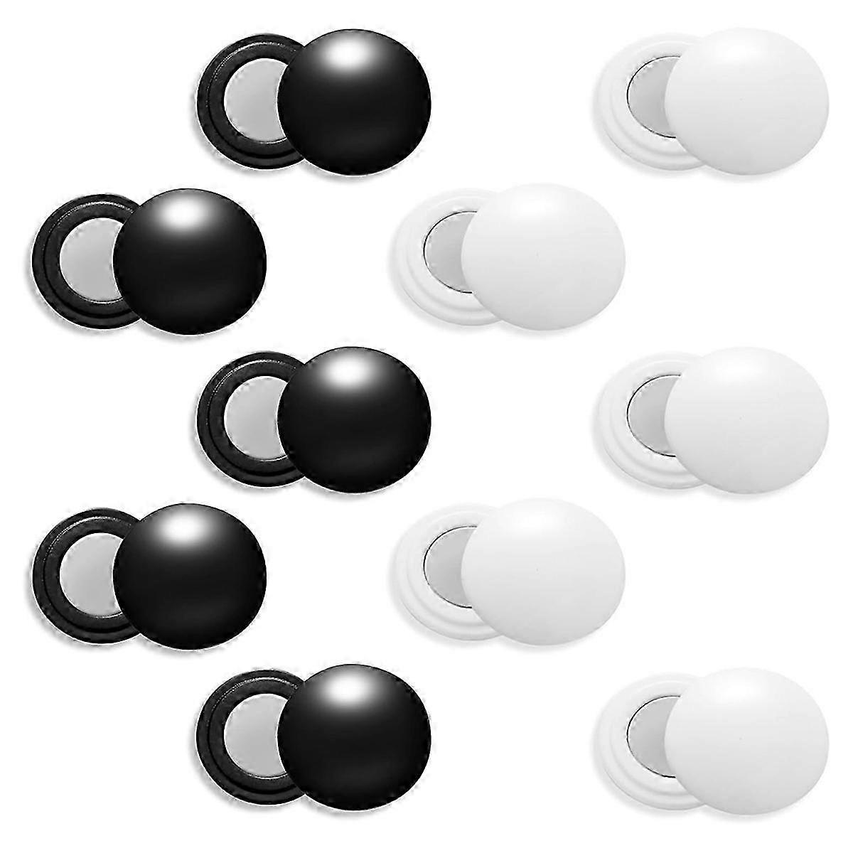 Magnetic Bib Clips for Running and Marathons - Secure 10-Pack Fasteners for Race Number Holders