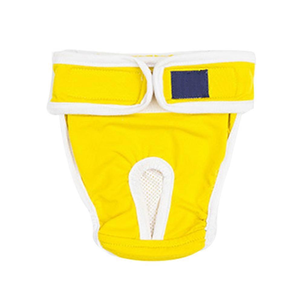 Reusable Dog Diapers Comfortable Dog Menstruation Pants Sanitary M 1Piece