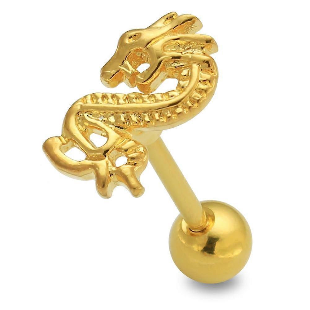 Sterling Silver Dragon Tongue Ring