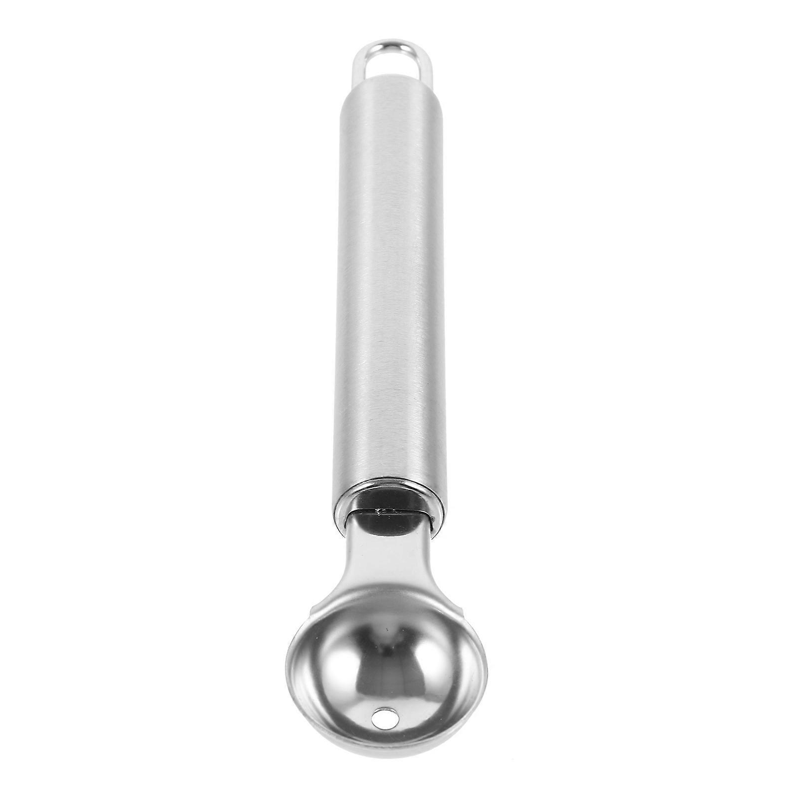 Melon Baller Ice Cream Spoon Home Cooks Elegant Gatherings Stainless Steel 6.68X1.22X0.39in Removal 1Pack