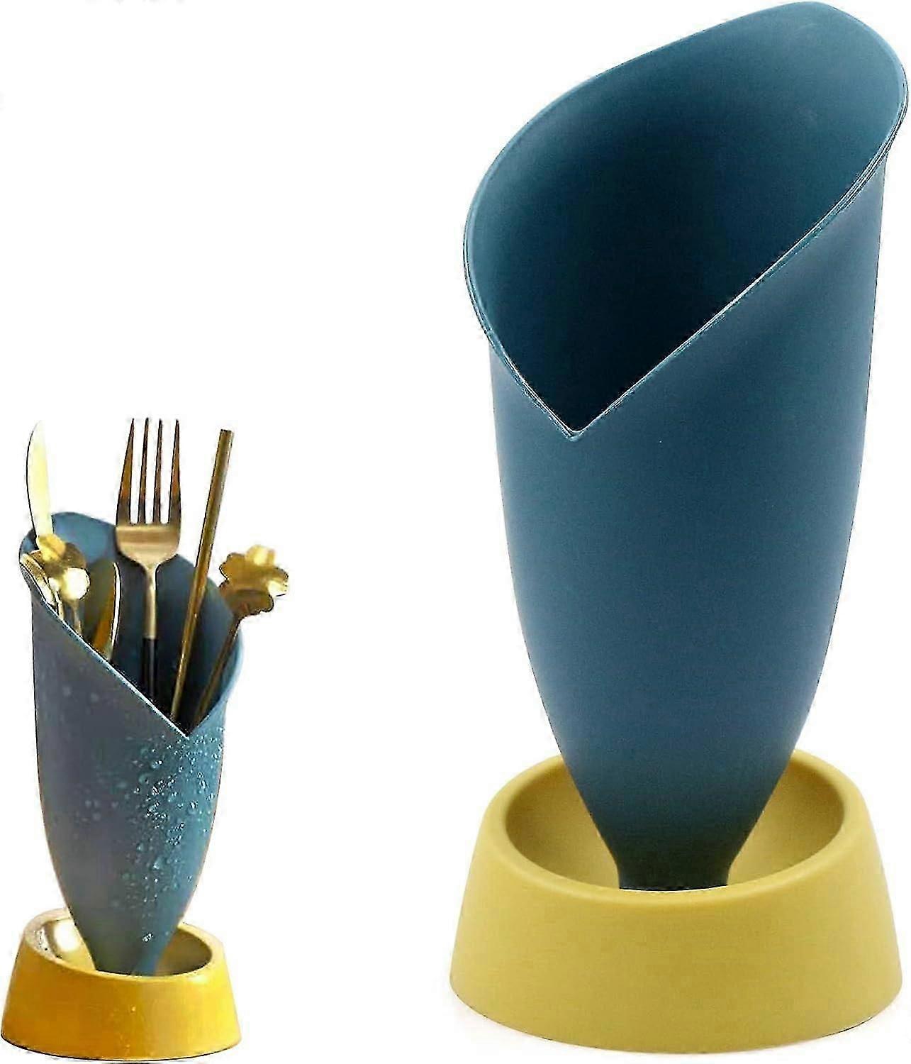 Plastic Multi-Function Kitchen Utensil Holder Cutlery Drainer