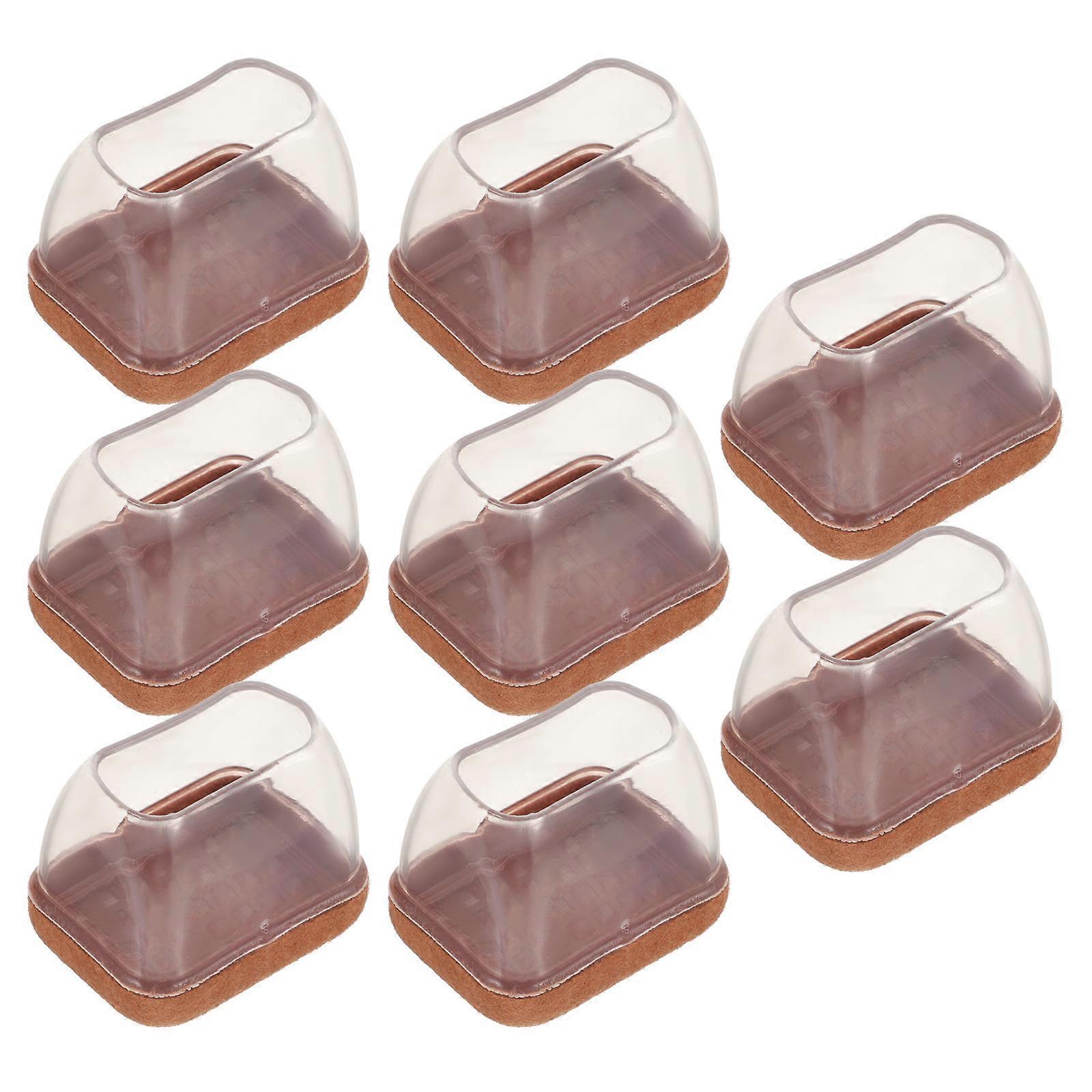Floor Protector Pads Chair Caster Cups Reduce Noise 8Pcs for Furniture Feet