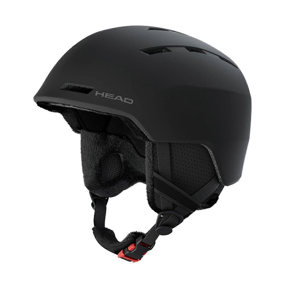 Vico Ski and Snowboard Helmet for Unisex Adults, Black, Extra Small/Small Size, Lightweight and Durable Design