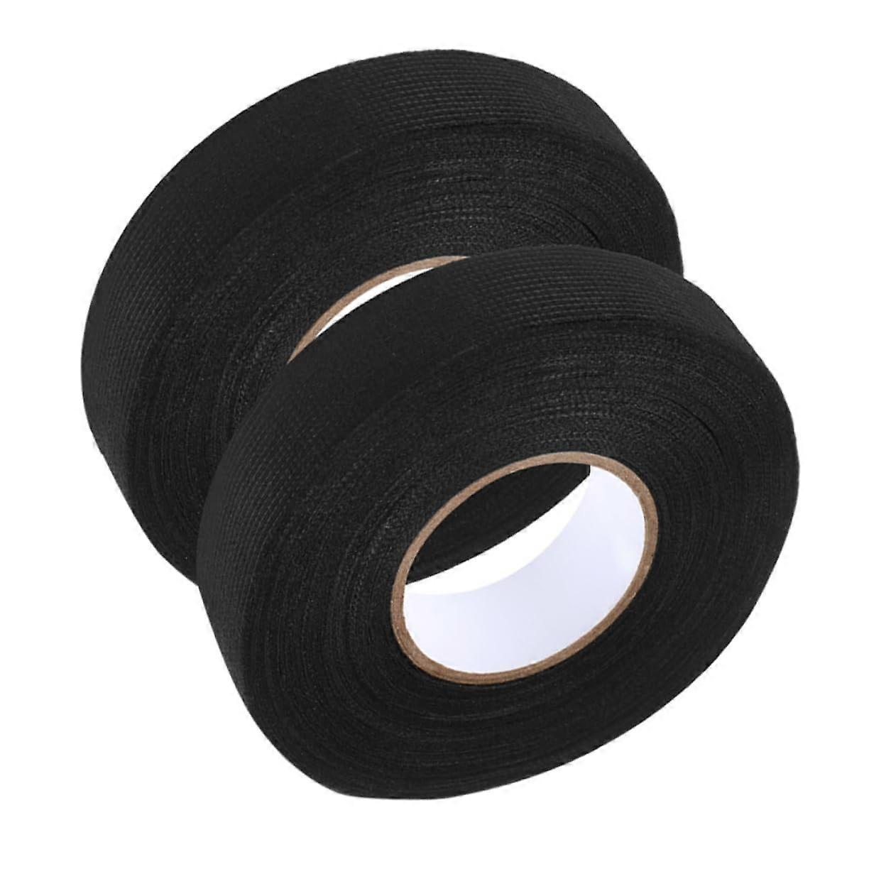 High-Temperature Resistant Fabric Tape for Car Audio Accessories, Noise-Reducing and Insulating for Electrical Components, 2 Rolls