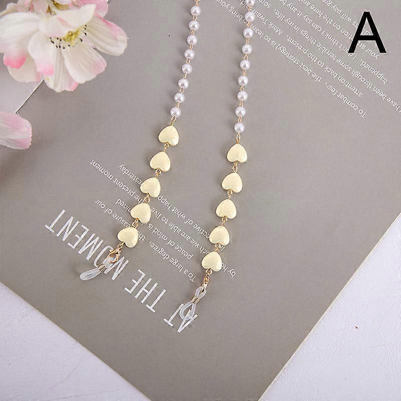 1PC Resin Beads Pearl Glasses Strap Lanyard Holder Mask Chain Eyewear Accessory