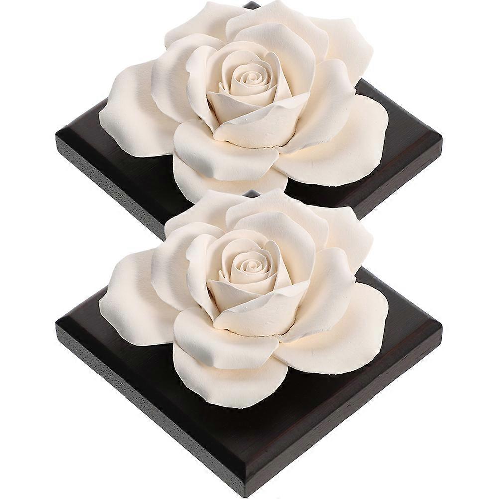 Indoor Perfume Diffuser Essential Oil Diffuser Ceramic Decoration Bedroom 2Pcs