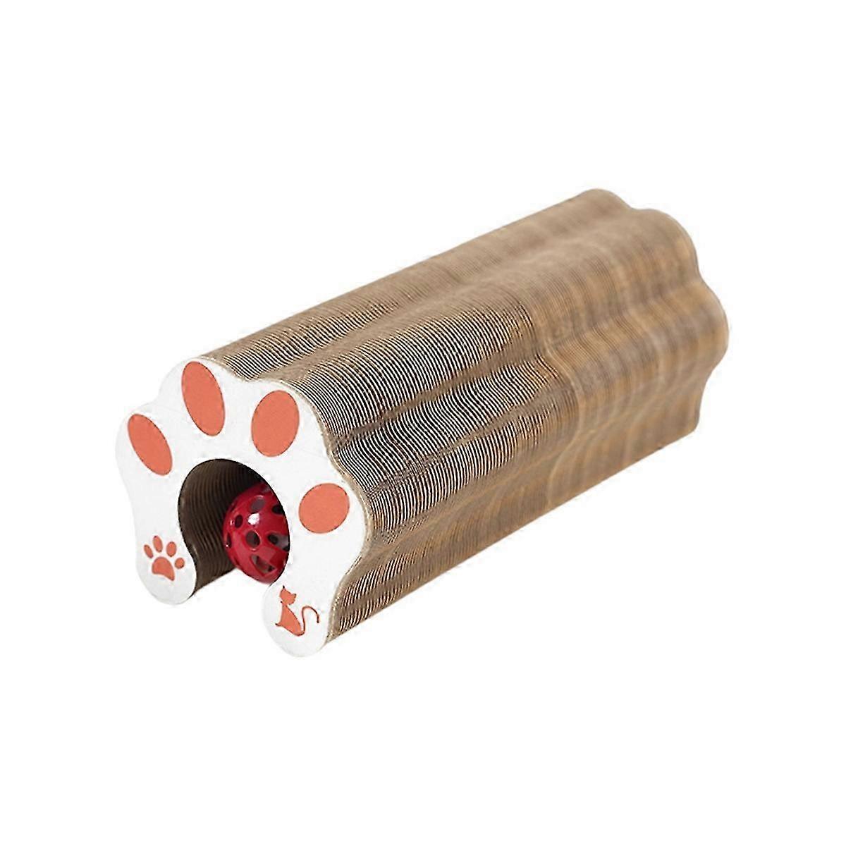 Suitable for Cat Accordion Toy Scratching Ball Track Play Toy