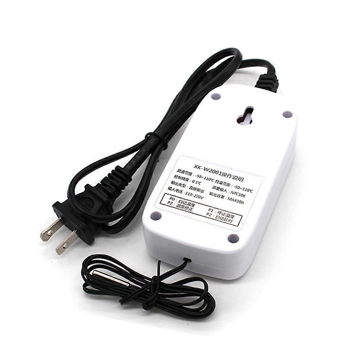 XK-W2001 Digital Temperature Controller Socket EU Plug