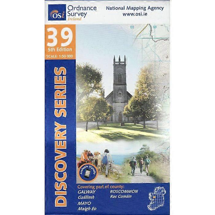 Irish Discovery Map 39, Galway, Roscommon And May