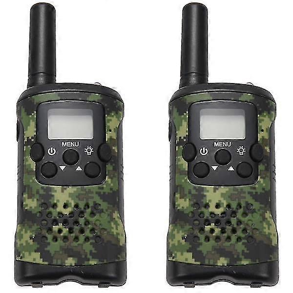 Rechargeable Long Range Walkie Talkie for Kids and Adults, 16 Channels 2-Way Radio with LCD Display