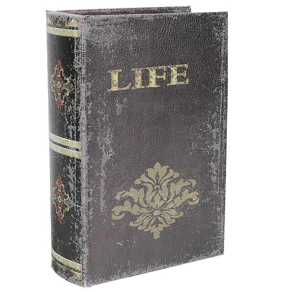 Bookshelf Small Mini Bookshelf Decoration Storage Wood Material 1Set